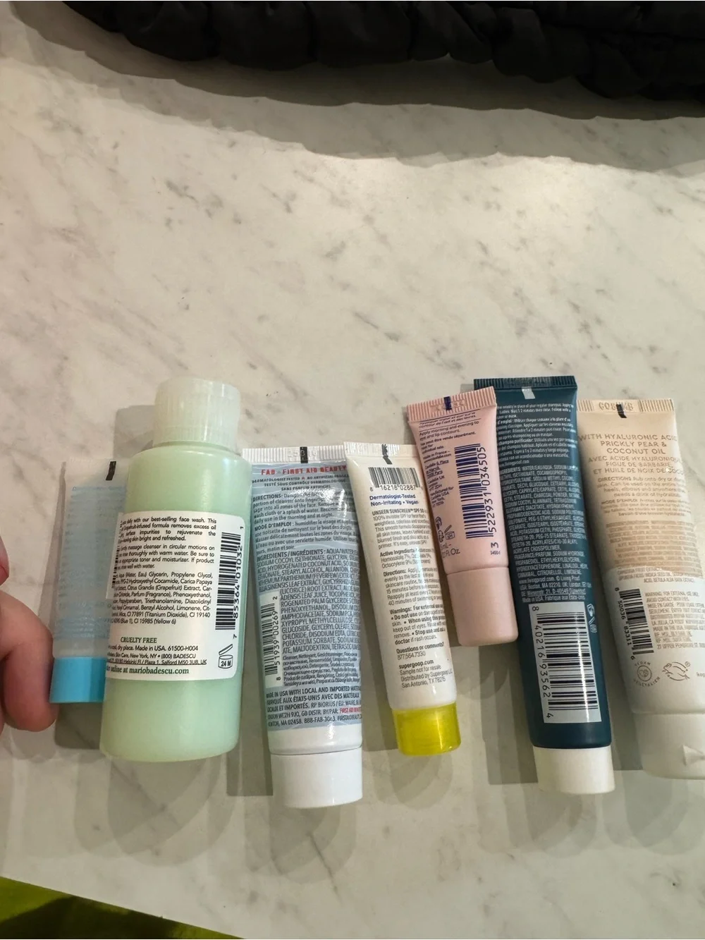 Skincare Sample bundle